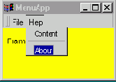 Приложение MenuApp